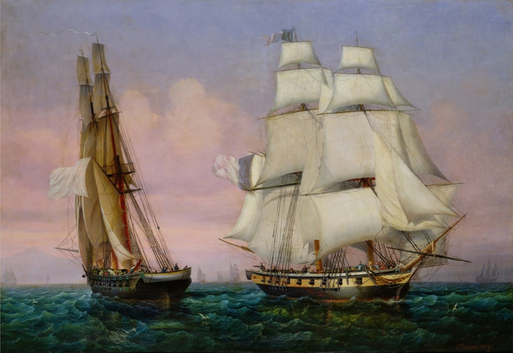 Return from Elba, c.1852 (oil on canvas)